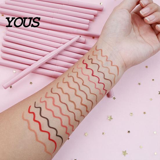 Daily Makeup Lip Liner Retractable for Women, Long Lasting Waterproof Pencil, Pencil Essential Tools Precise Shaping & Filling Precision