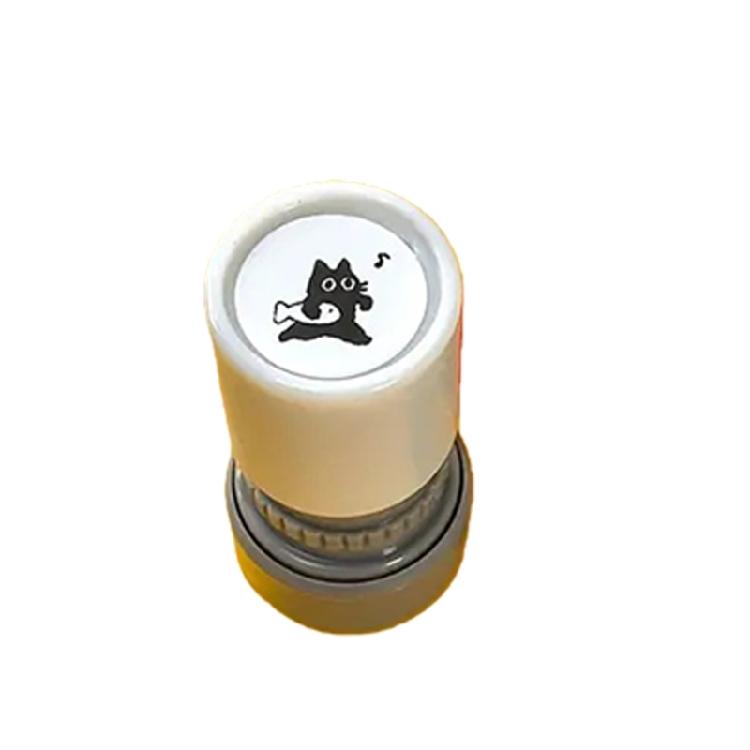Lovely Cartoon Stamp with Black Cats Design Lightweight for Convenient Portability Everyday Use