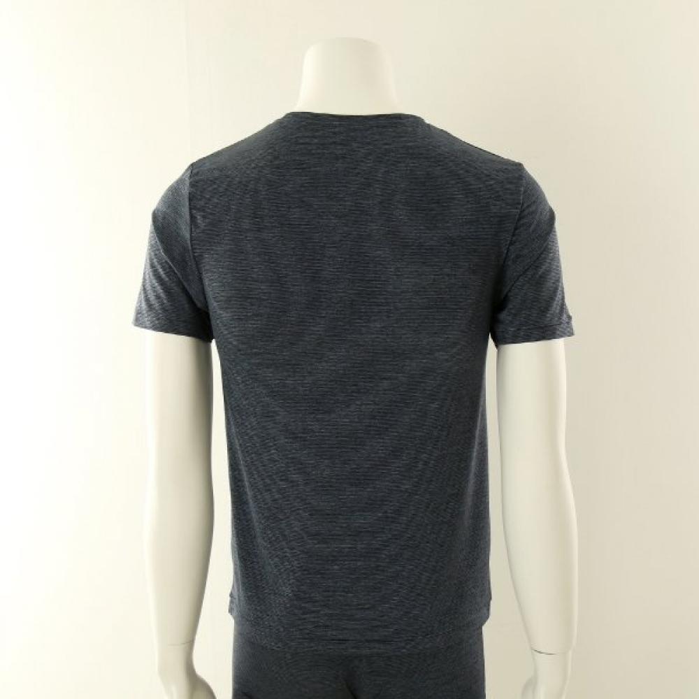 Wacoal Men S Short Sleeve Nylon Poly Melange Running Wmv2404a