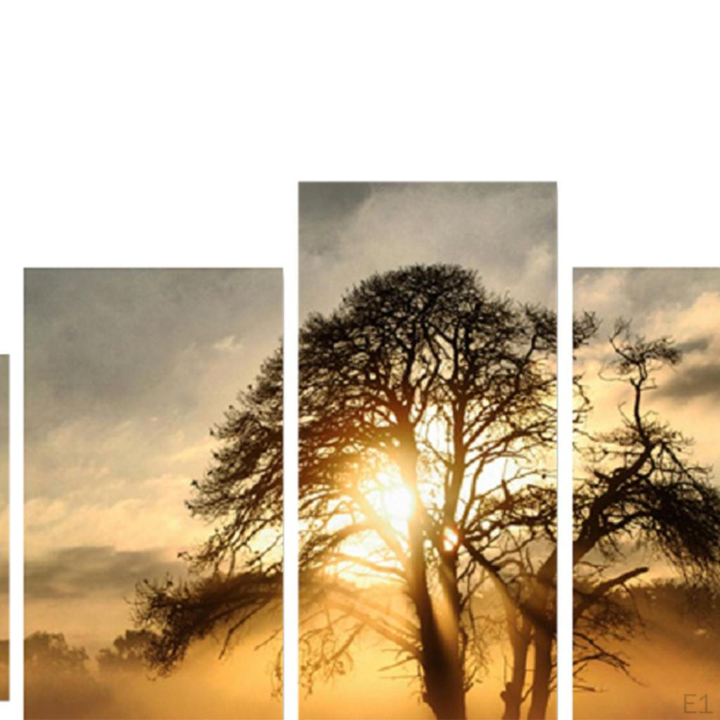 5 Tree & Picture Painting On Canvas Wall Artwork Decor - ., 20*30/40/50cm