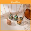 Vintage Shell Pendant Necklace With 18k Gold Plating For Women And Men
