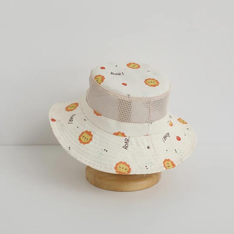 

Cute Kids Summer Hat Cartoon Children Panama Hats for Girls Boys Beach Travel Baby Cap Sun Protection Kids Bucket Hats 3-8Y 52cm(3-8Y)
