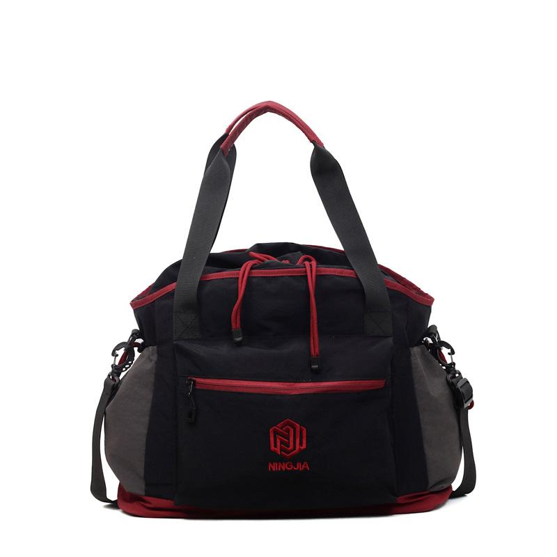 

Sports Fitness Bag Women s Portable Dry And Wet Separate Swimming Bag Large Capacity Short-distance Travel Bag Lightweight Luggage Storage Bag чёрный