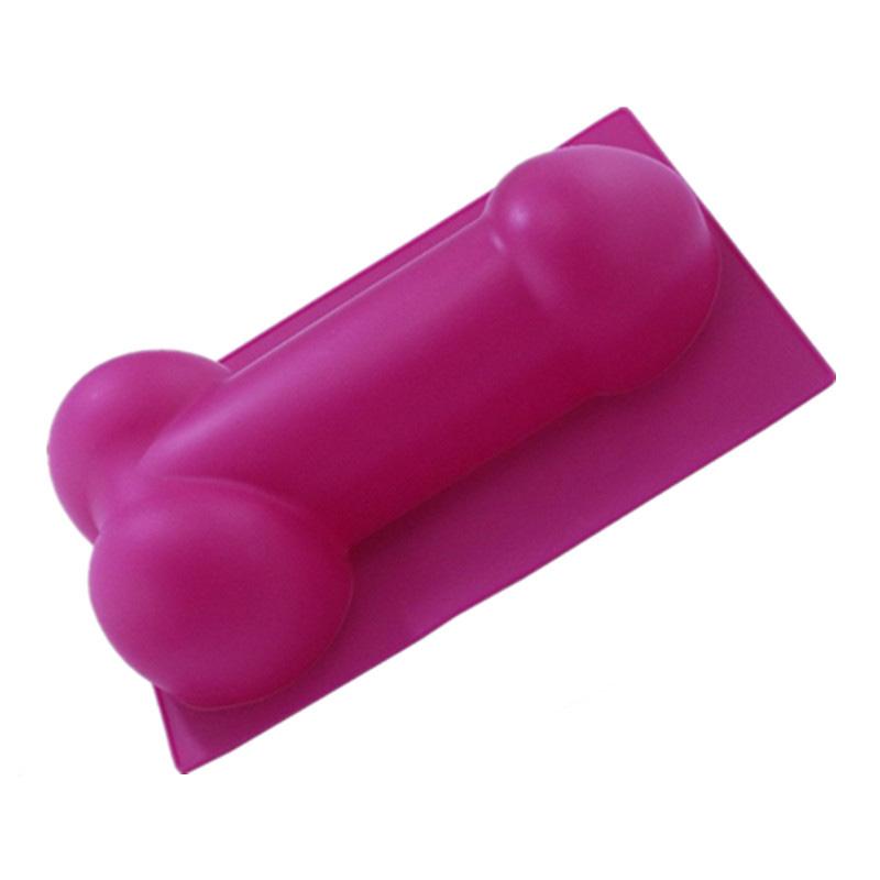 Molde divertido creativo divertido de la torta del segundo cumpleaños del molde de la torta del silicón