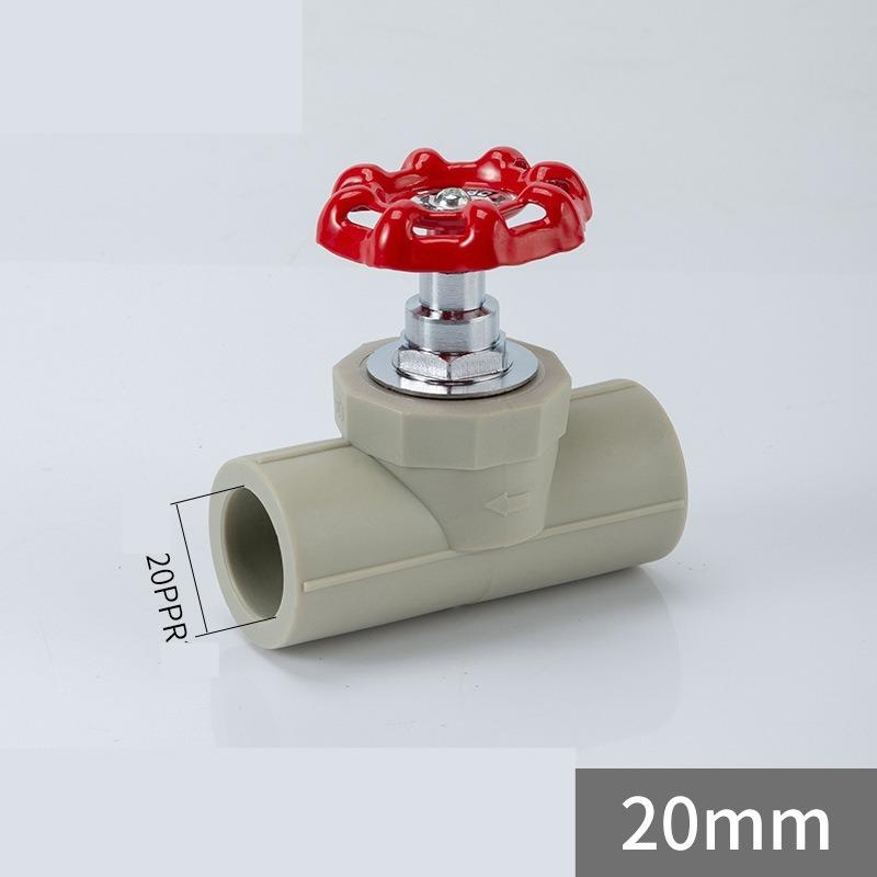 20~32mm High Quality PPR Plastic Gate Valve Industrial Socket Type Plumbing Sluice Switch Ball Valve Aquarium Accessories