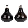 E27 Reptile Heating Bulb Warmer Heat Lamp 70W/120W Black Infrared for Snake Lizard Reptiles Amphibians Heating Lamp