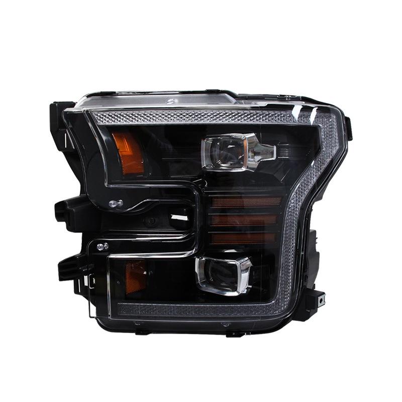 LED Headlight Assembly for 15-20 Ford Raptor F150: US Version with DRL Lens