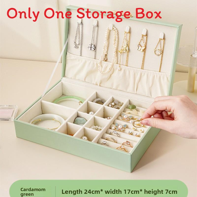 Creative Vintage Luxury Jewelry Box With Flower Pattern For Gift And Collection