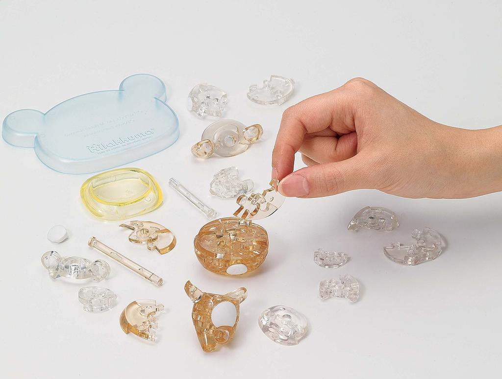39-piece Crystal Puzzle Rilakkuma & Korilakkuma