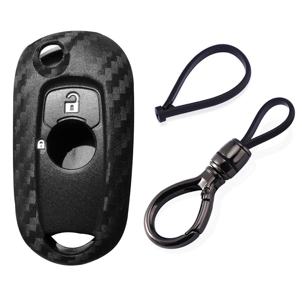 Silicone Key Case Holder Keychain For Opel Astra K Corsa E Remote For Buick VERANO ENCORE GX GL6 2015-2020 Cap Accessories