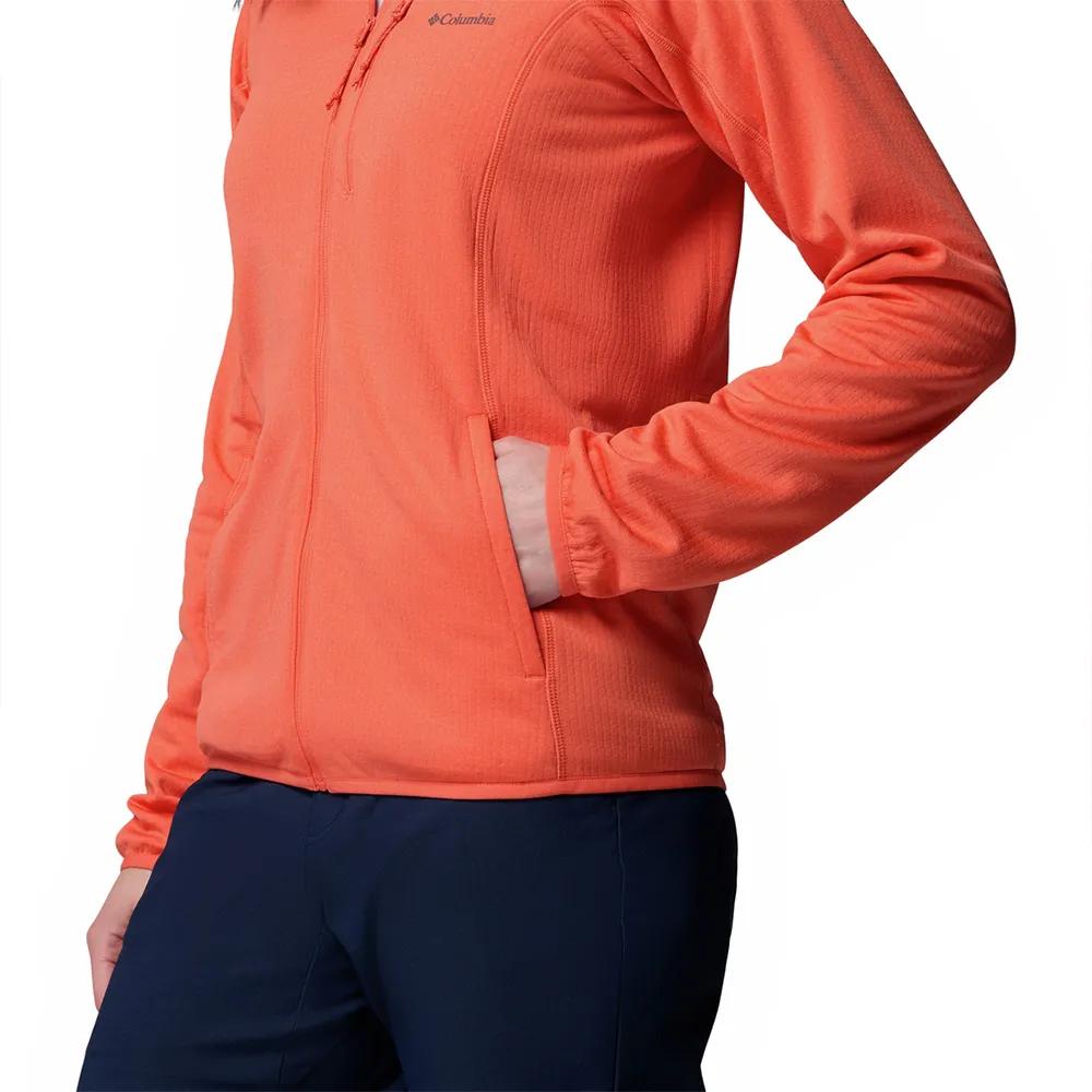 Columbia Fleecejacke Essential Hike™ Grid mit Reißverschluss