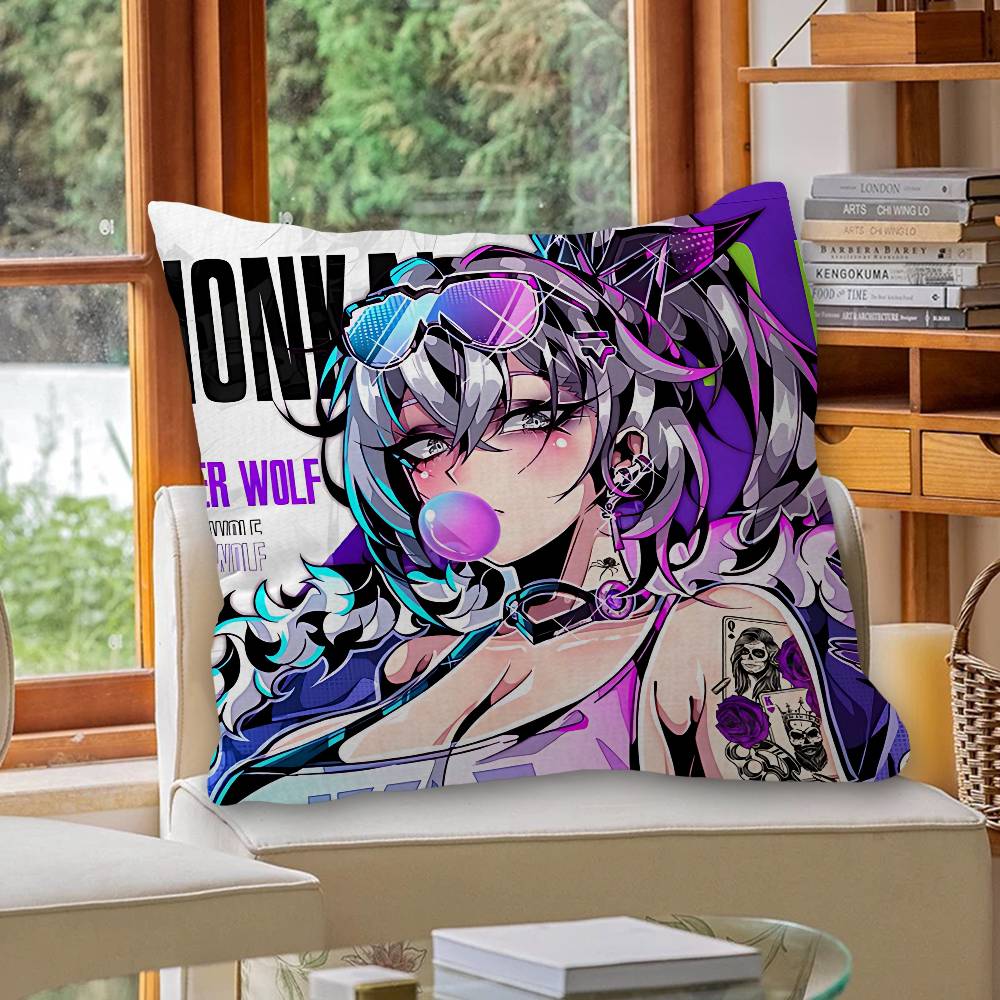 Anime Sexy Mädchen Niedlicher Kissenbezug Sofa Kissenbezug Heim Zimmer Dekoration Kinder Geschenk