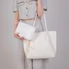 Large-capacity commuter tote bag, high-end woven mother-and-daughter bag, 2024 new model, college student shoulder bag for women