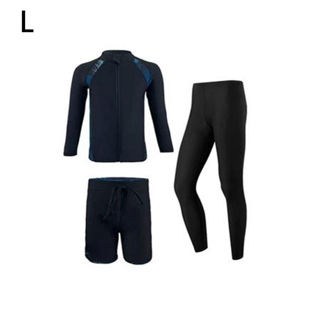 

Long Trousers Diving Suit Long Sleeves Swimming Wear Couples Surf Suit Couple Style L-Male style