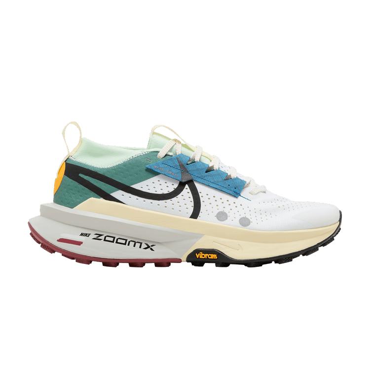 

Nike ZoomX Zegama 2 Белый Прибрежный Синий Суд Синий Черный 42.5