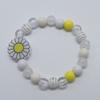 BONBEAU Kitsch Gänseblümchen Perlen Armband