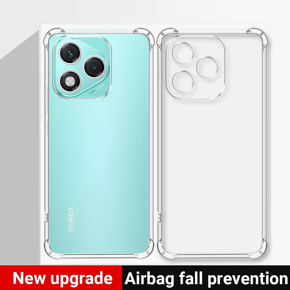 For Honor 400 Lite 400Lite 5G Case Shockproof Transparent Silicone Soft Airbag TPU Phone Case For Honor 400 Lite Protect Cover