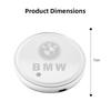 BERV3 Car Smart Illuminated Coaster Water Cup Bottle Holder Anti-slip Pad Auto StickeFor BMW X1 X2 X3 X5 X4 X6 X7 iX3 F20 F10 F07 E70