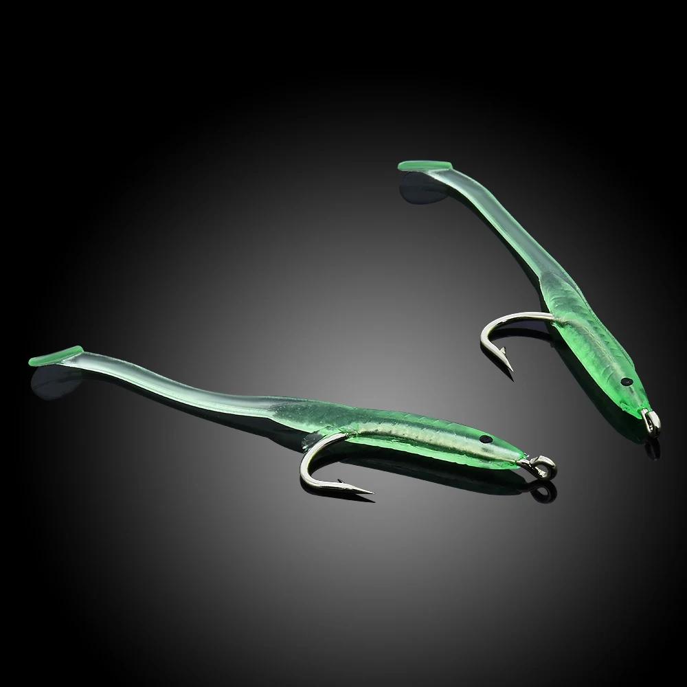 Fishing Lure Luminous Hook with Fluorescent Light Small Package Easy to Carry Emitting Bait Fishing Tackle Accessories