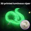 Yousheng 3D Printed Snake Toy Articulated Snake Ornament Egg with Snake Inside Flexible Snake Fidget Toy for Desk Decoration Stress Relief
