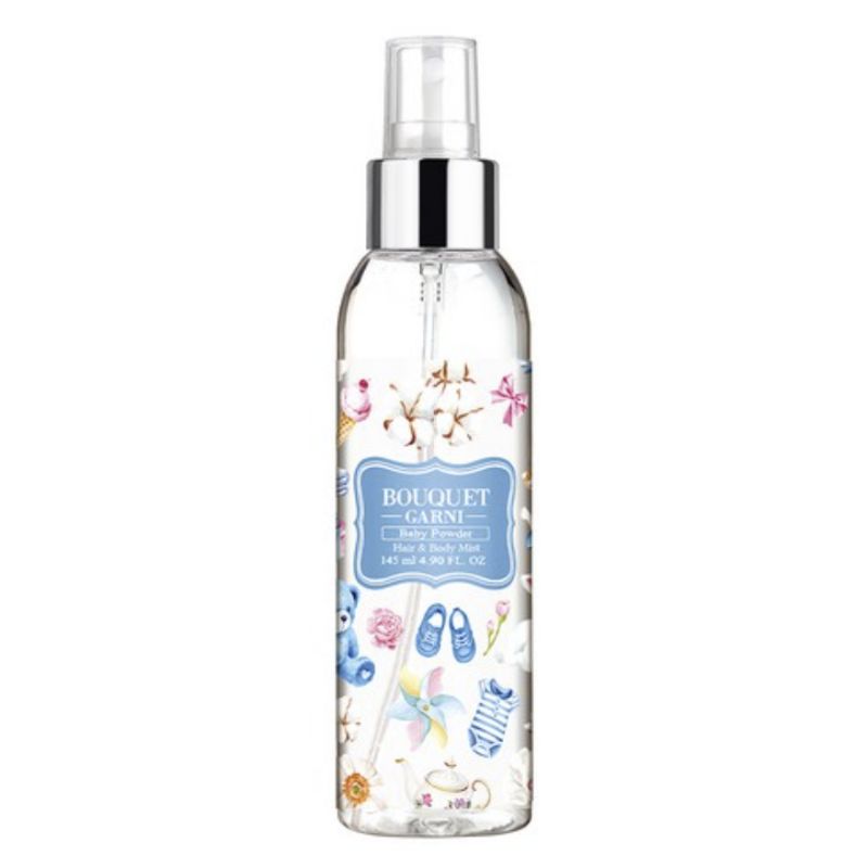 BOUQUET GARNI Fragranced Hair & Body Mist 145ml | Hair & Body Perfume Mist (6 Types Available)