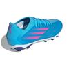 Adidas X Speedflow .3 Round Toe Lace-Up MG (Rubber Short Studs) Slip-Resistant Durable Support Football Shoes Men Football Shoes Blue Pink GW7503