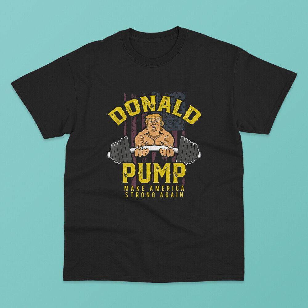

Футболка унисекс Donald Pump Trump Gym Make American Strong