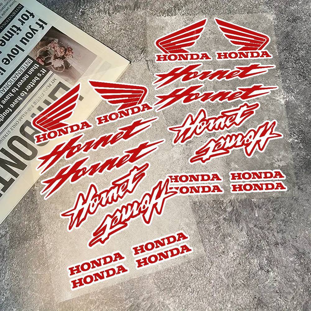 FVE1 For Honda Stickers Reflective Motorcycle Stickers, 3M Safety Warning At Night In the Dark Scooter Helmets