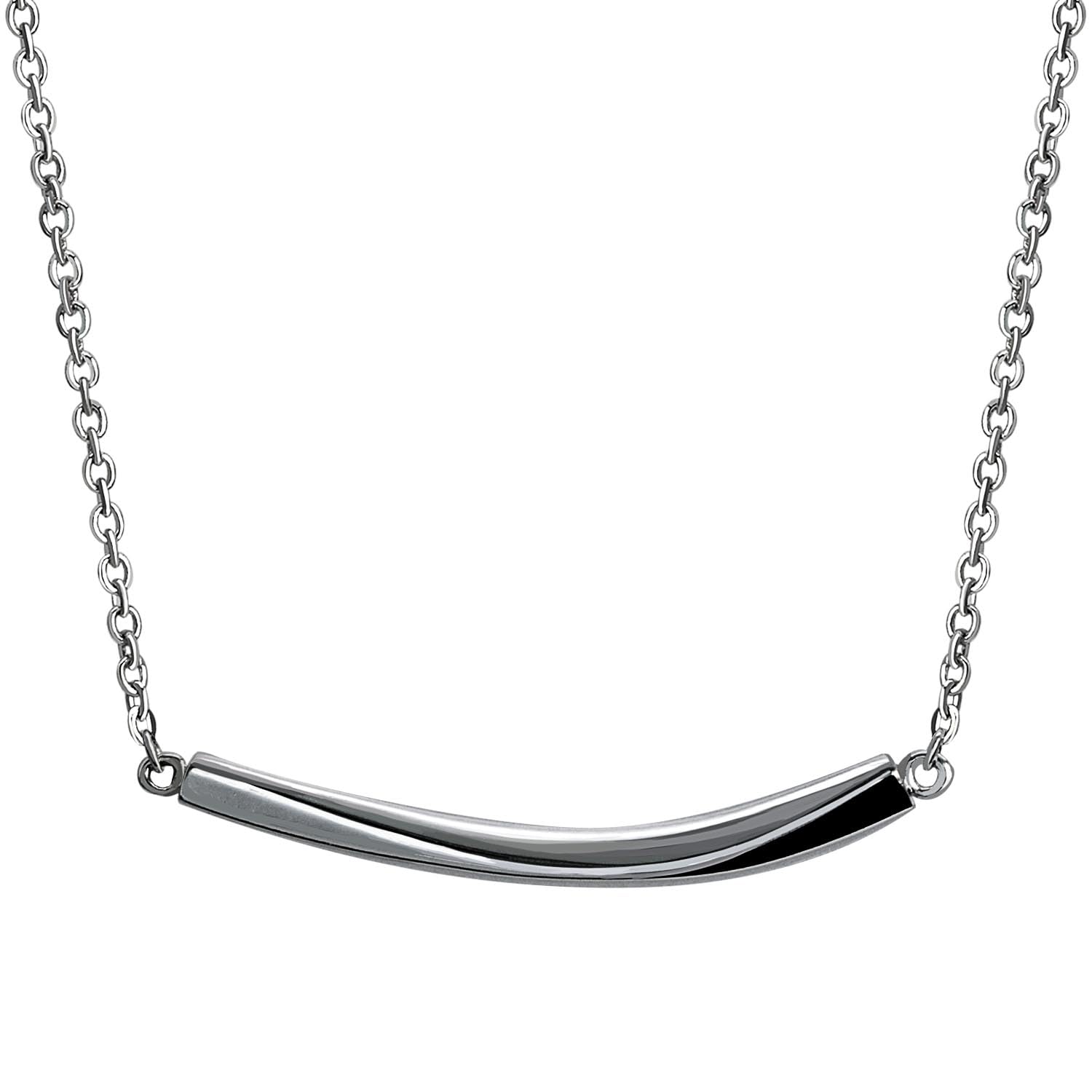 

Necklace Bar Design Silver 925 [Lara Christie] Men s [BLACK Label] p14005-b
