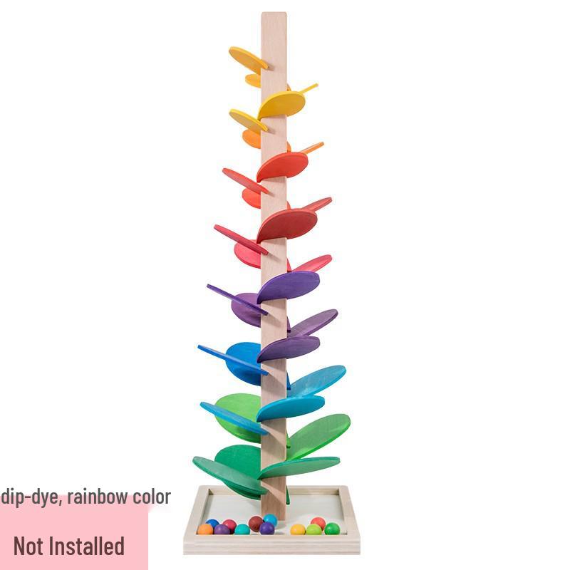 

Большое деревянное радужное музыкальное дерево-игрушка для детей