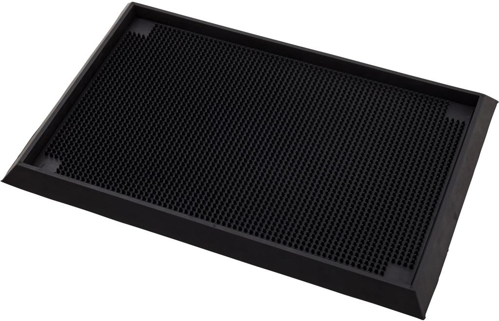 Asahipen Mud Removal Scrub Mat RM-SC6141, 61cm Wide x 41cm Deep x 3cm High, for Shoes, Mud and Dirt Remover, Natural Rubber Scrub