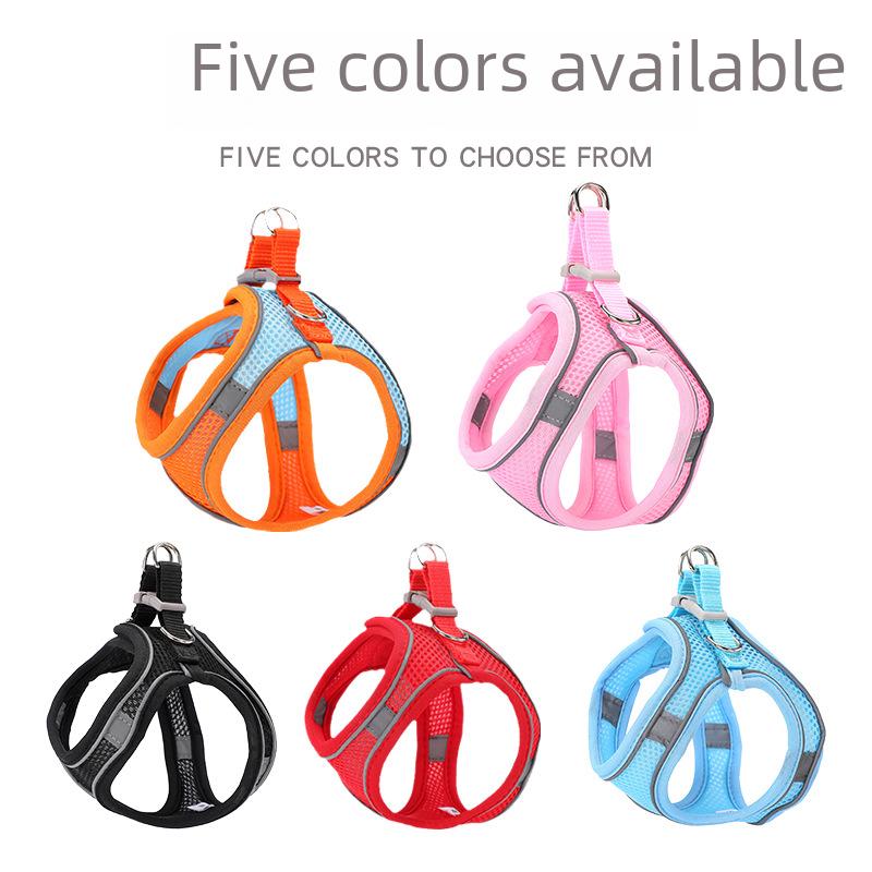 Outdoor Anti-Escape Vest-Style Harness for Cats and Dogs