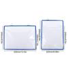Wall Hanging A4 Receipt Organizer Plastic Waterproof File Folder Transparent With Hook File Storage Case for Classroom Office