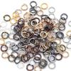 Anneaux de Jonction en Métal Anneaux Ronds Brisés Connecteurs pour Accessoires de Fabrication de Bijoux DIY 3-12mm Fournitures pour Colliers Boucles d'Oreilles