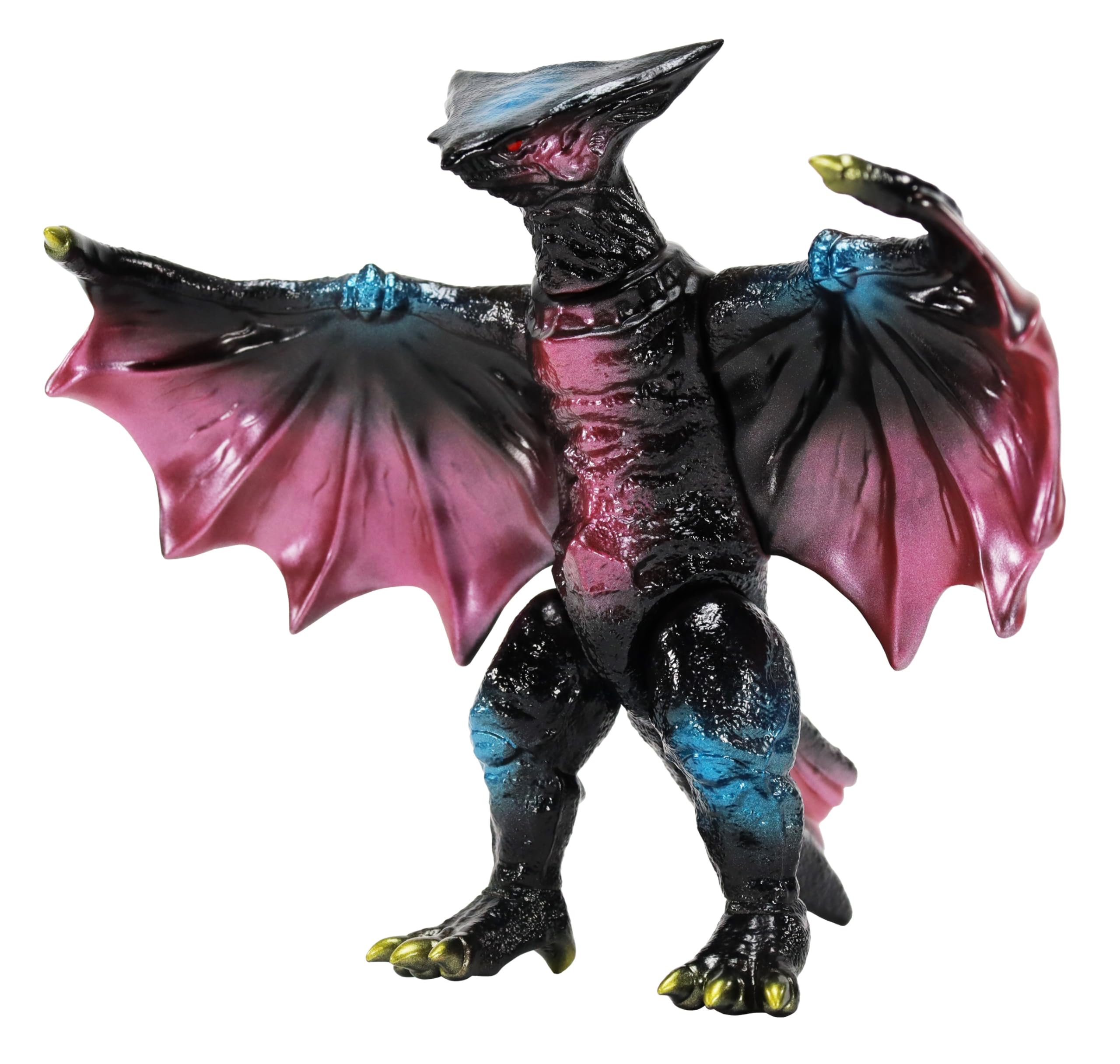 

Character Content Production Medium Size Series Gamera Gyaos Retro Black Approximately 130mm PVC Soft Vinyl Figure (Ccp) [4th Edition] Ver. чёрный