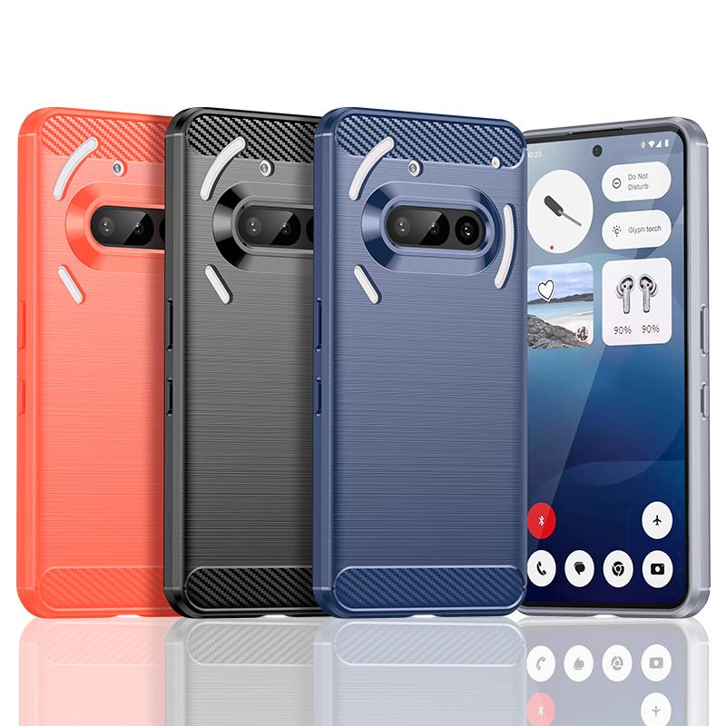 Flexible TPU Case for Nothing Phone 3A Protective Cover Shockproof Coque Capa Fundas