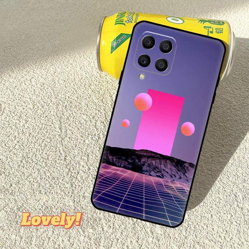Vaporwave Aesthetic Trippy Case For Samsung Galaxy M11 M55 M14 M34 M54 M12 M32 M52 M15 M13 M06 M16 M36 M56 M31 M53 M35