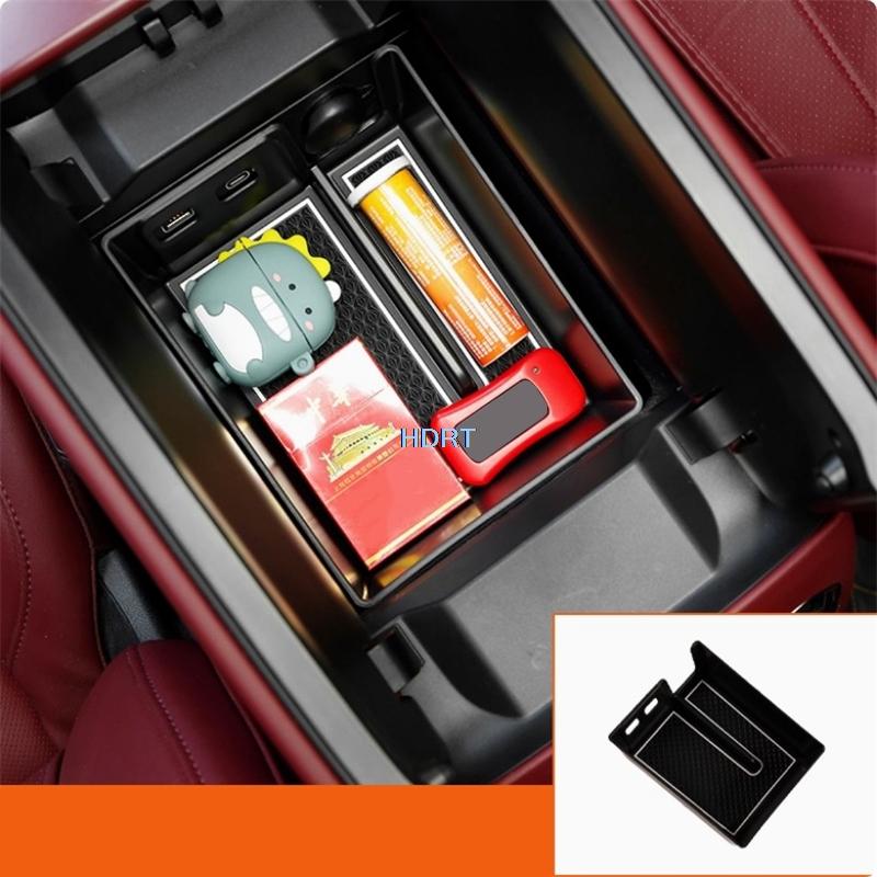 For GWM Tank 400 + Car Styling Central Control Armrest Storage Box Cover Protector Decoration Accessories Interior Sticker