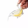 Kitchen Convenience Simple Manual Fruit Juicer Portable Juice Making Tool Plastic Transparent Bird Shape Lemon Juicer Household