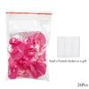 26 Pcs Nail Art Spill Prevention Clip Model Clip Nail Edge Print G Curve Shape Nail Varnish Spill Prevention Aids