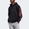 adidas James Harden Logo Kapuzenpullover Basketball Sweatshirt Herren Oberteile Schwarz H37612