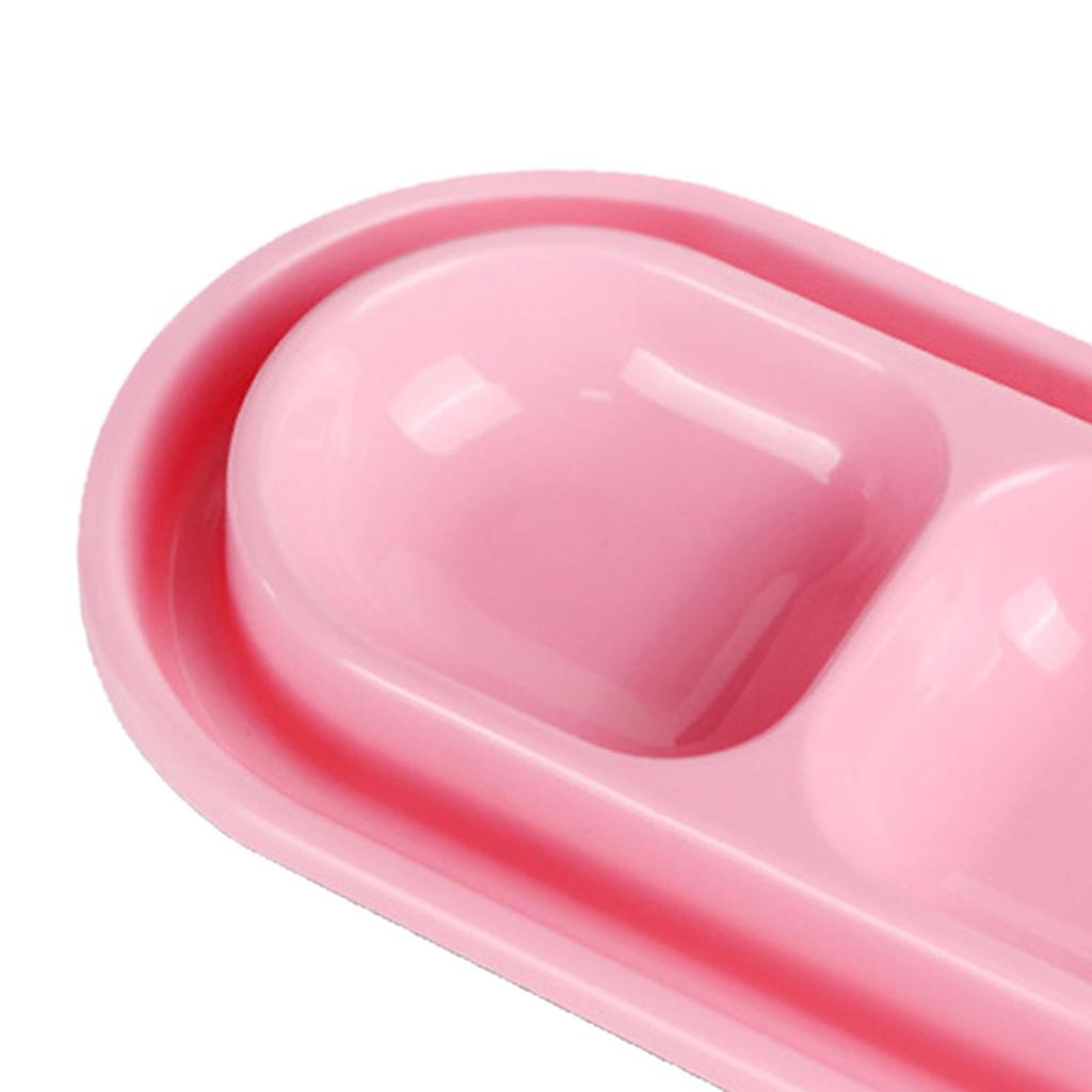 Cat Bowls for Food and Water Outdoor AntiSlip Cat Food and Water Feeder