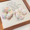 Sweet Floral Sponge Hair Scrunchies Cute Floral Hairbands Children Girls Cute Kawaii Ponytail Holder Hair Styling Accessories