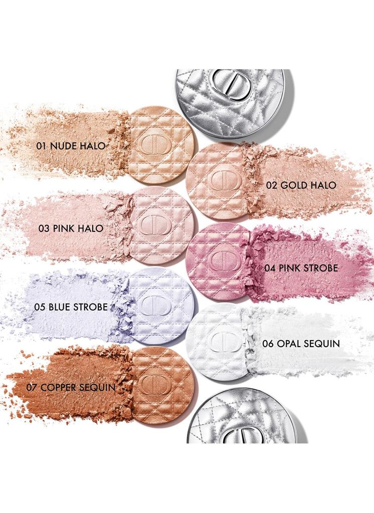 With a Shopping Dior Diorskin Forever Glow Luminizer Highlighter Gift [Comes Bag] (03 (Pink Halo))