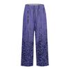 Women's Casual Pants Fashionable Printing Pockets Elastic Waist Pants