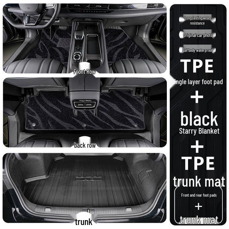 Fengyun A9L TPE Floor Mats 2025: Thickened, Wear-Resistant, Full Surround & Door Sill Coverage