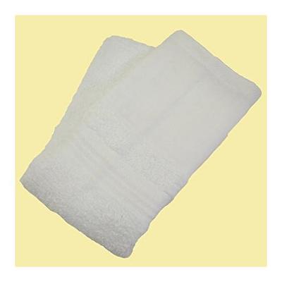Face Towel with Plain Towel Face White 220 Momme 34 X 86cm Rag 100% Cotton Slightly Thick Plain White Strong Durable Commercial Use Bulk Purchase