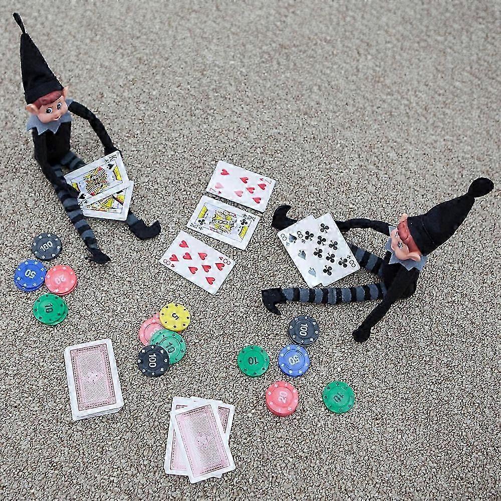 Elfe Garçon Fille Vilain Peluche de Noël Elfes Mal Comportés Poupées Jouet Cadeau