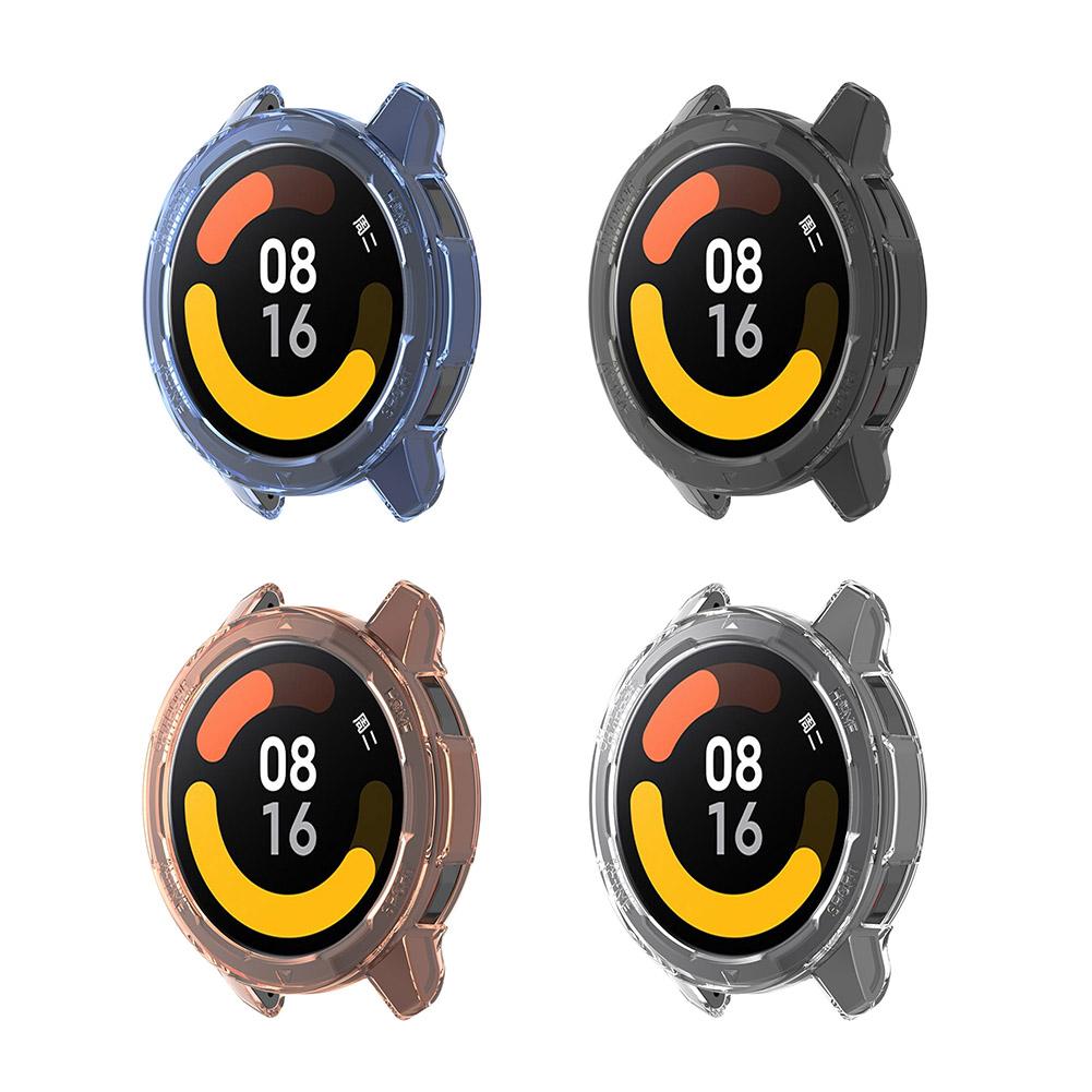 TPU Transparent Cover for Xiaomi Watch S1 Active/Watch Color 2 All-Around Cases