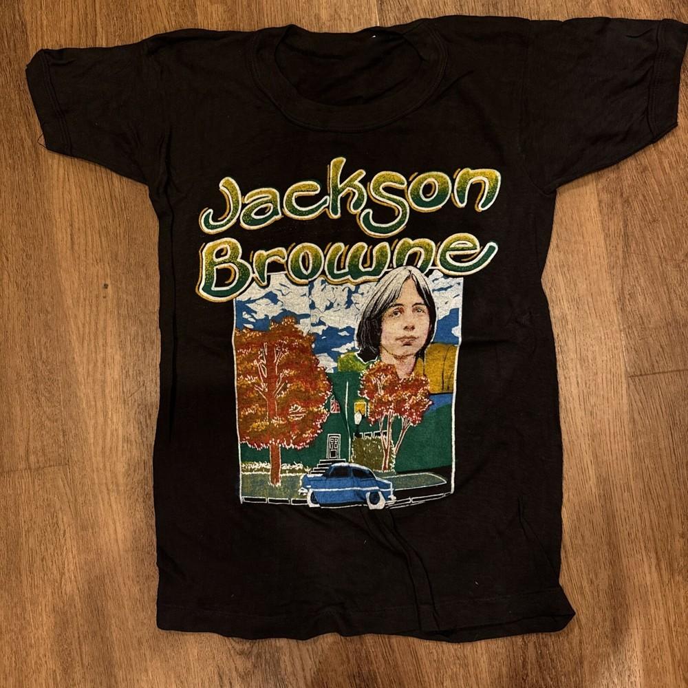 

Винтажная футболка Jackson Browne в туре Размер от S до 5XL NZ147 БЕСПЛАТНАЯ ДОСТАВКА Унисекс футболка M